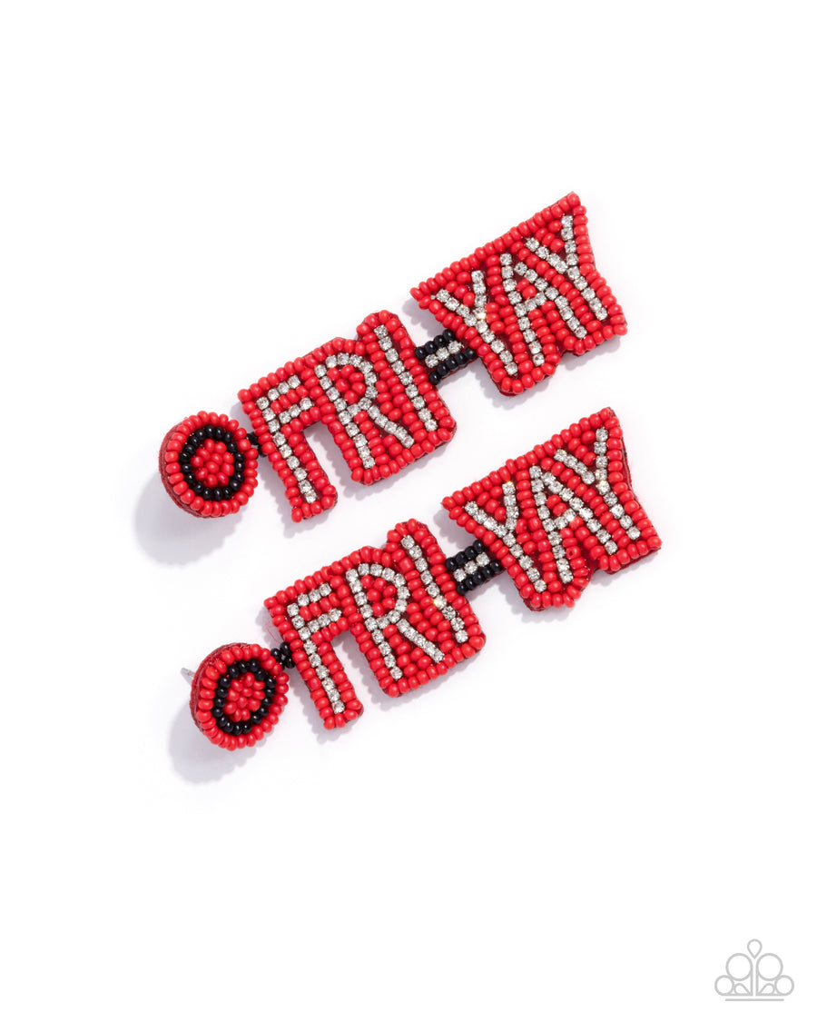 It's Friday! - Red  (PREORDER)